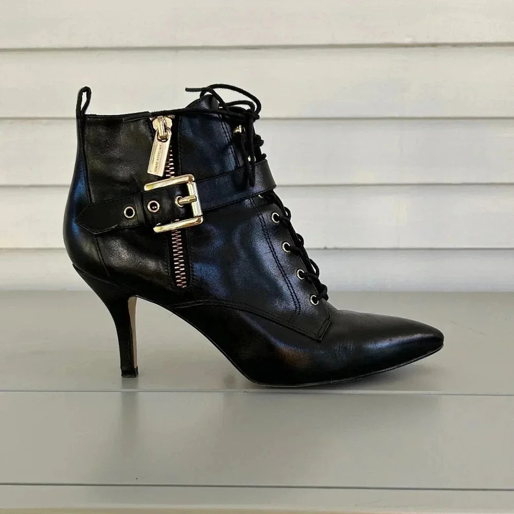 Michael Kors‎ Brena Bootie Black Sz 6.5